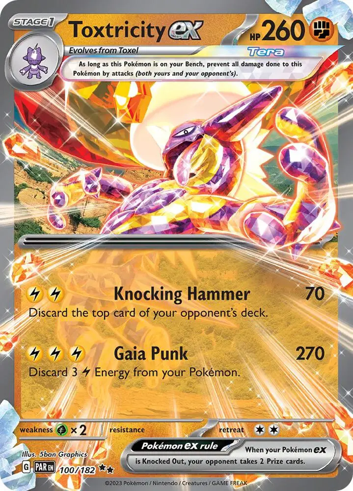 Toxtricity ex, Paradox Rift 100/182
