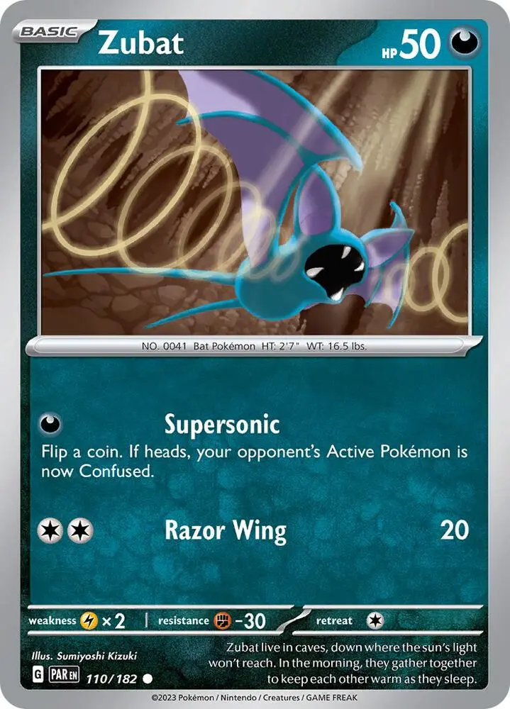 Zubat, Paradox Rift 110/182