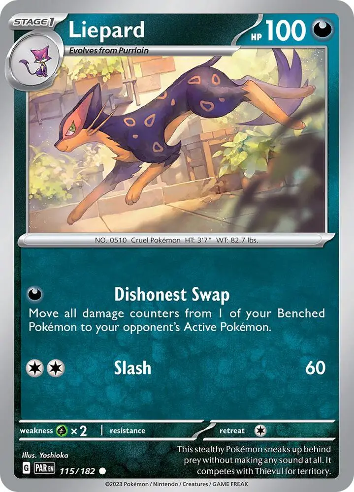 Liepard, Paradox Rift 115/182
