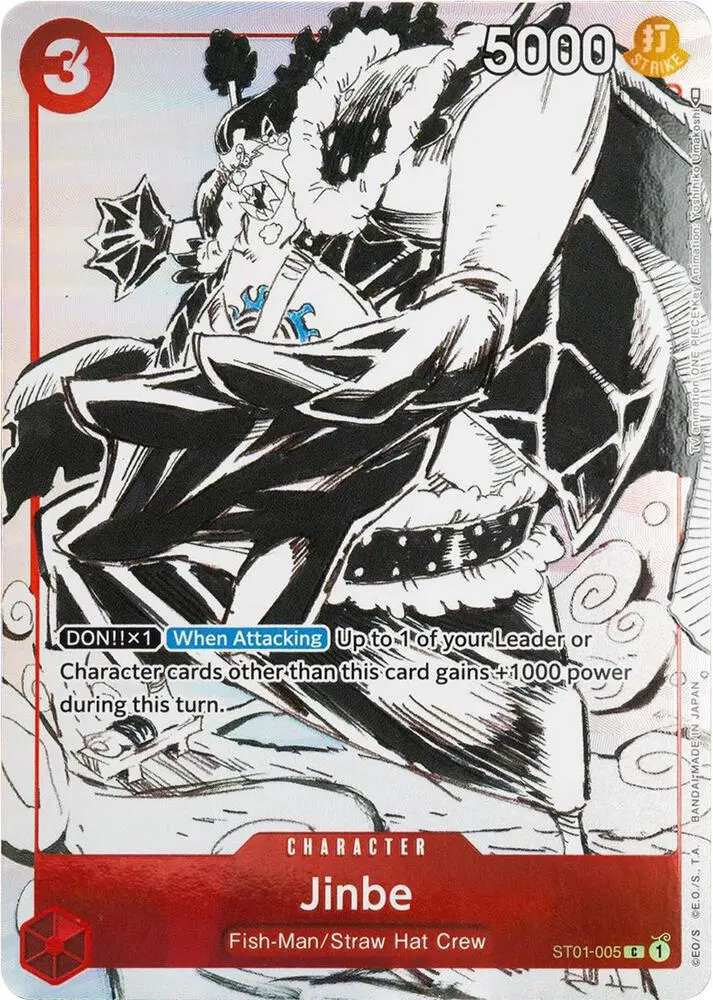 Jinbe (Gift Collection 2023), One Piece Promotion Cards ST01-005