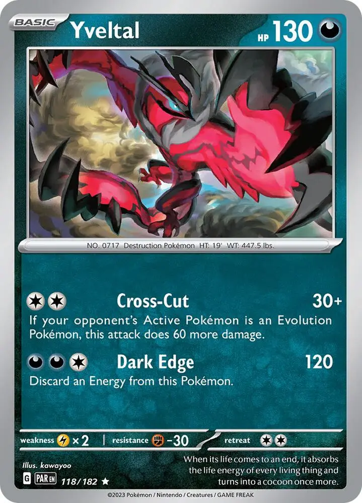 Yveltal, Paradox Rift 118/182