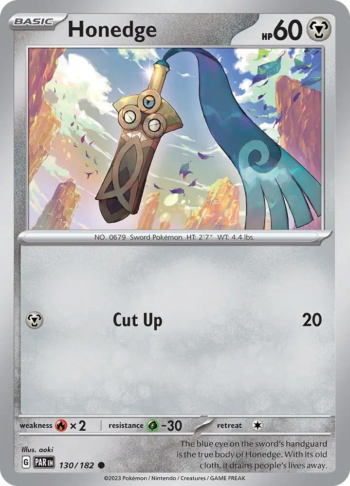 Honedge, Paradox Rift 130/182