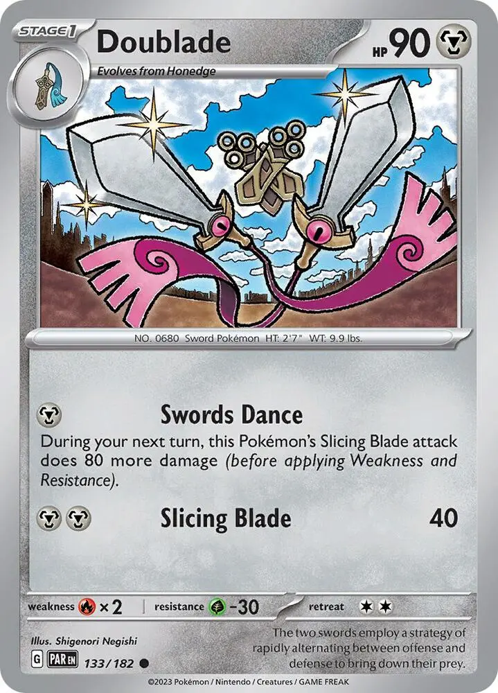 Doublade, Paradox Rift 133/182