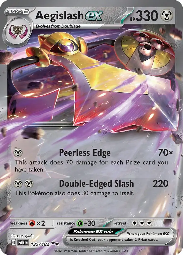 Aegislash ex, Paradox Rift 135/182
