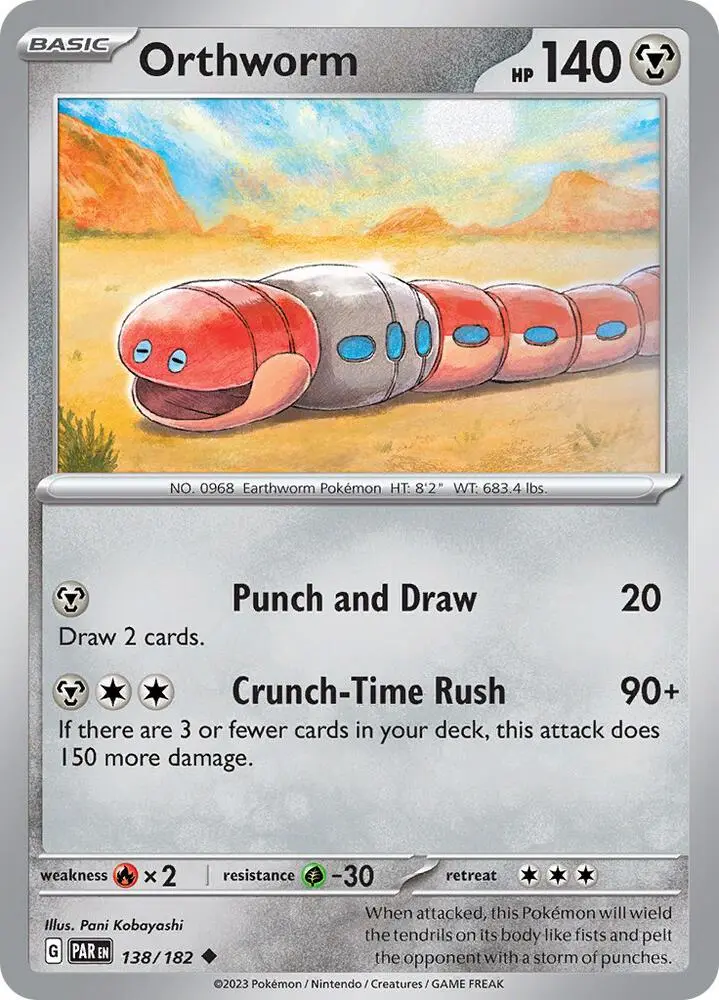 Orthworm, Paradox Rift 138/182