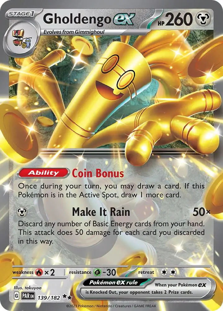 Gholdengo ex, Paradox Rift 139/182