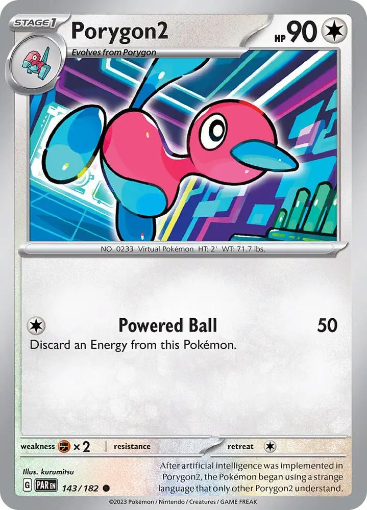 Porygon2, Paradox Rift 143/182