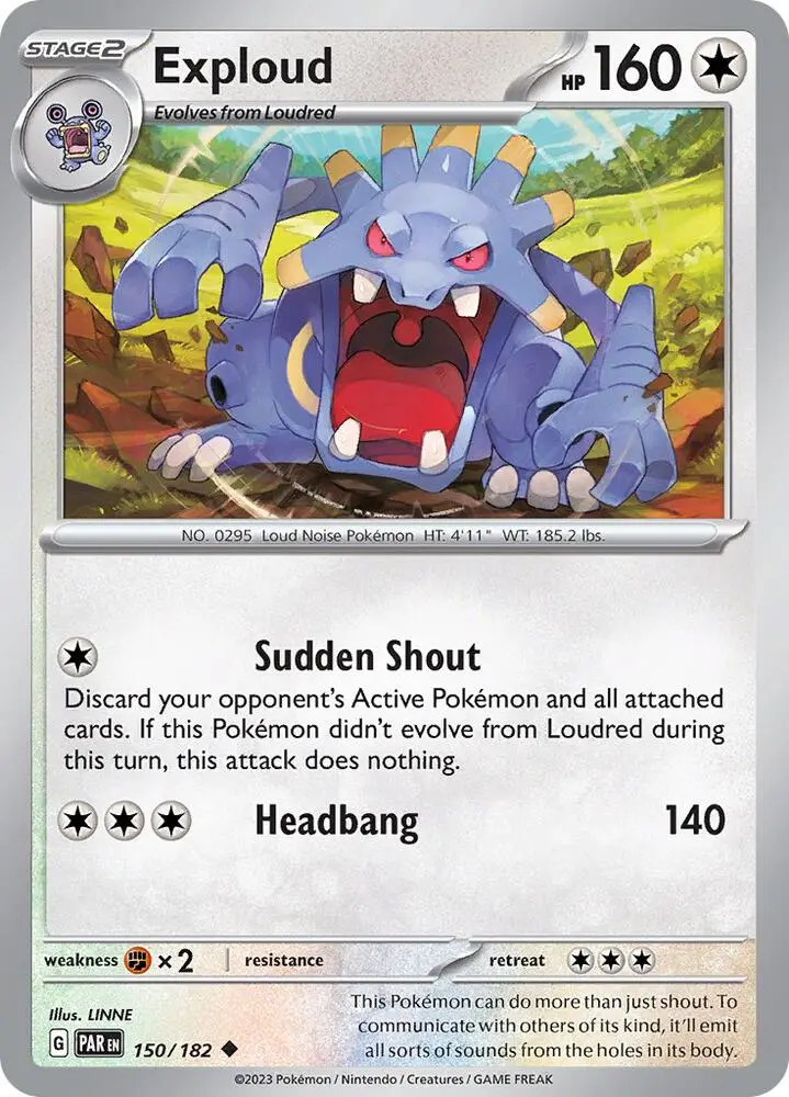 Exploud, Paradox Rift 150/182