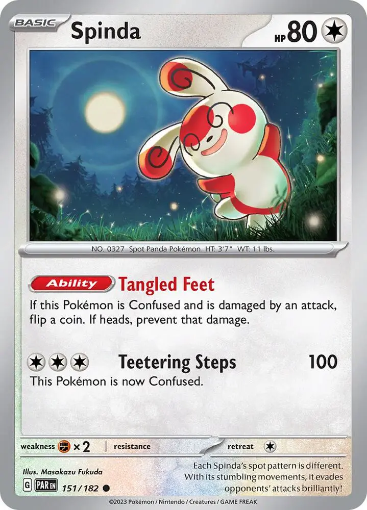 Spinda, Paradox Rift 151/182