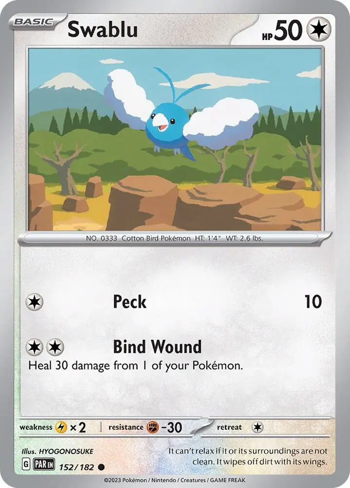 Swablu, Paradox Rift 152/182