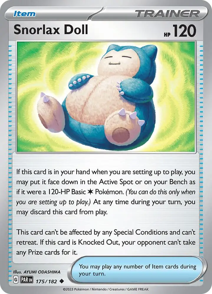 Snorlax Doll, Paradox Rift 175/182