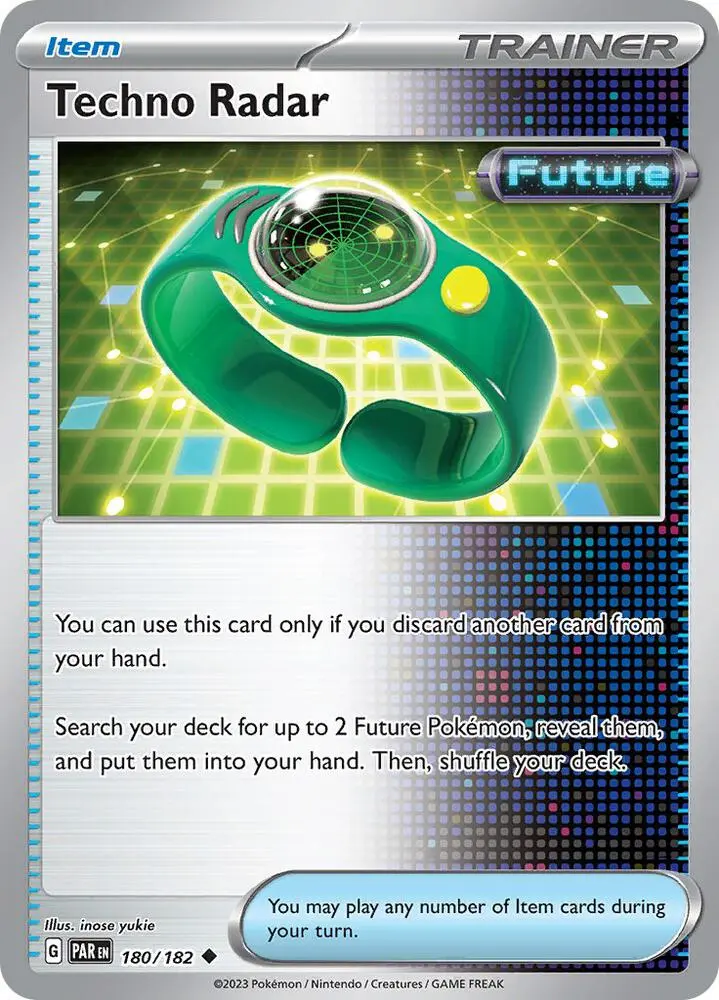 Techno Radar, Paradox Rift 180/182