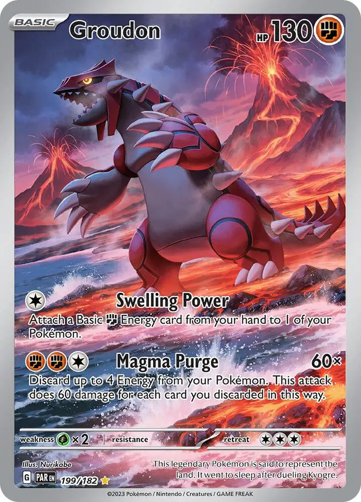 Groudon, Paradox Rift 199/182