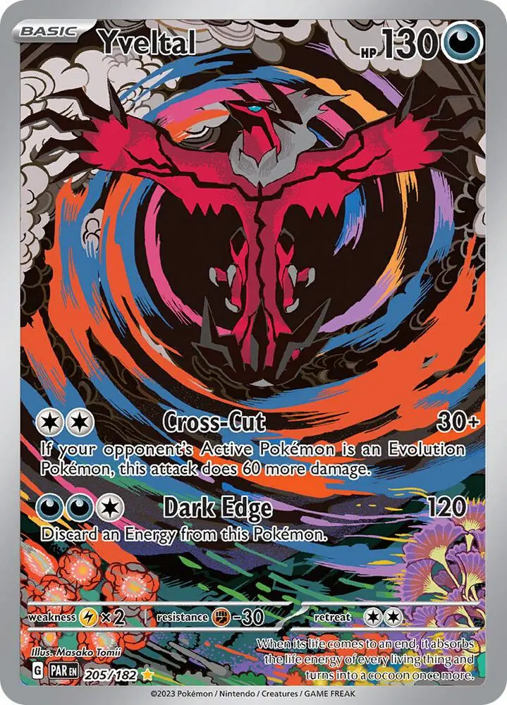 Yveltal, Paradox Rift 205/182