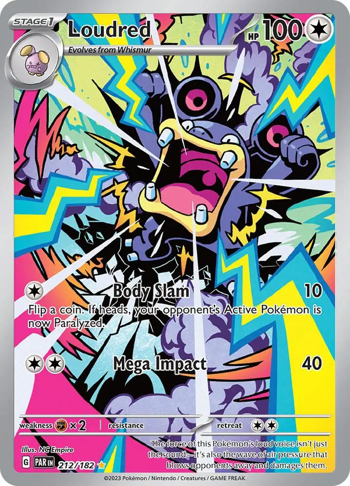 Loudred, Paradox Rift 212/182