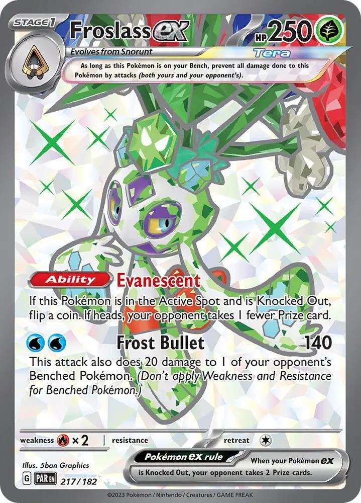 Froslass ex, Paradox Rift 217/182