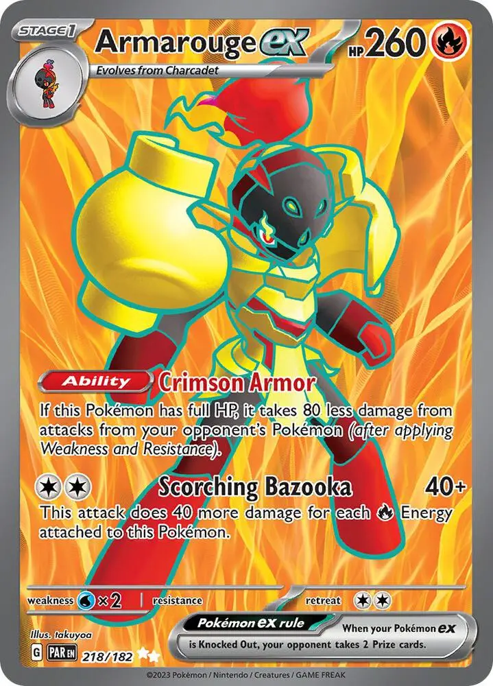 Armarouge ex, Paradox Rift 218/182