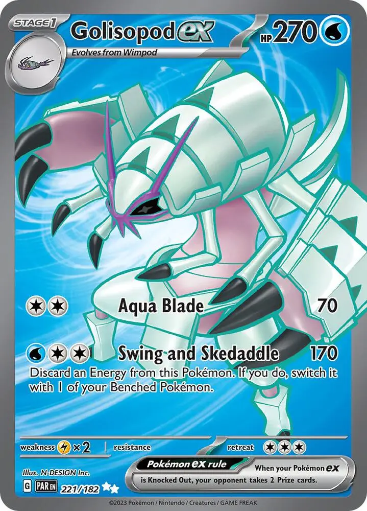 Golisopod ex, Paradox Rift 221/182
