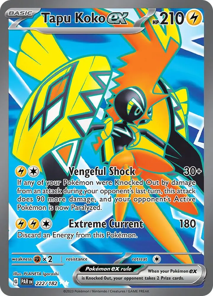 Tapu Koko ex, Paradox Rift 222/182