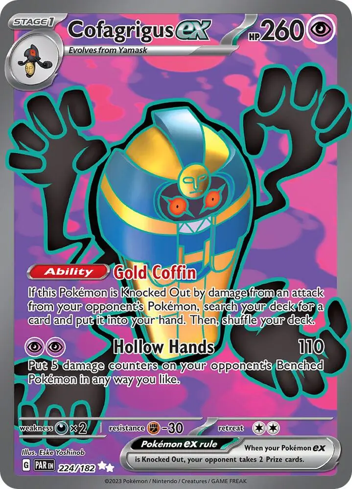 Cofagrigus ex, Paradox Rift 224/182