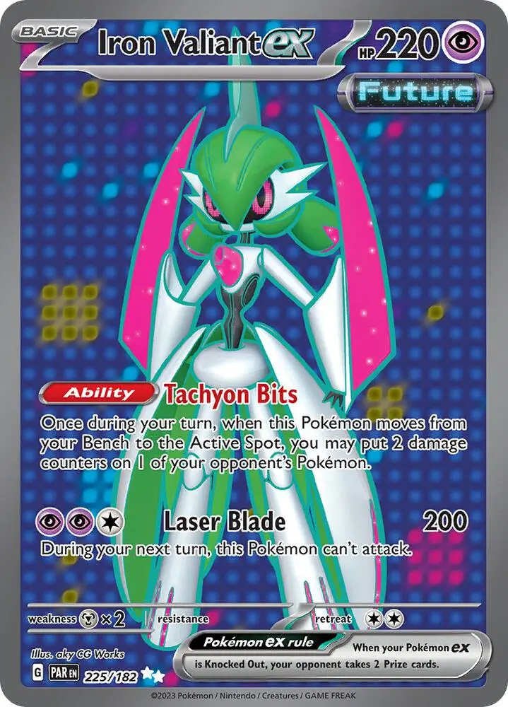 Iron Valiant ex, Paradox Rift 225/182