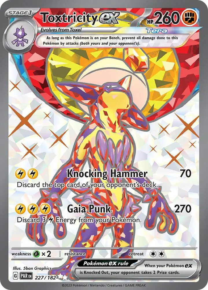 Toxtricity ex, Paradox Rift 227/182