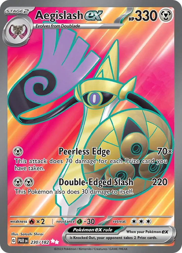 Aegislash ex, Paradox Rift 230/182