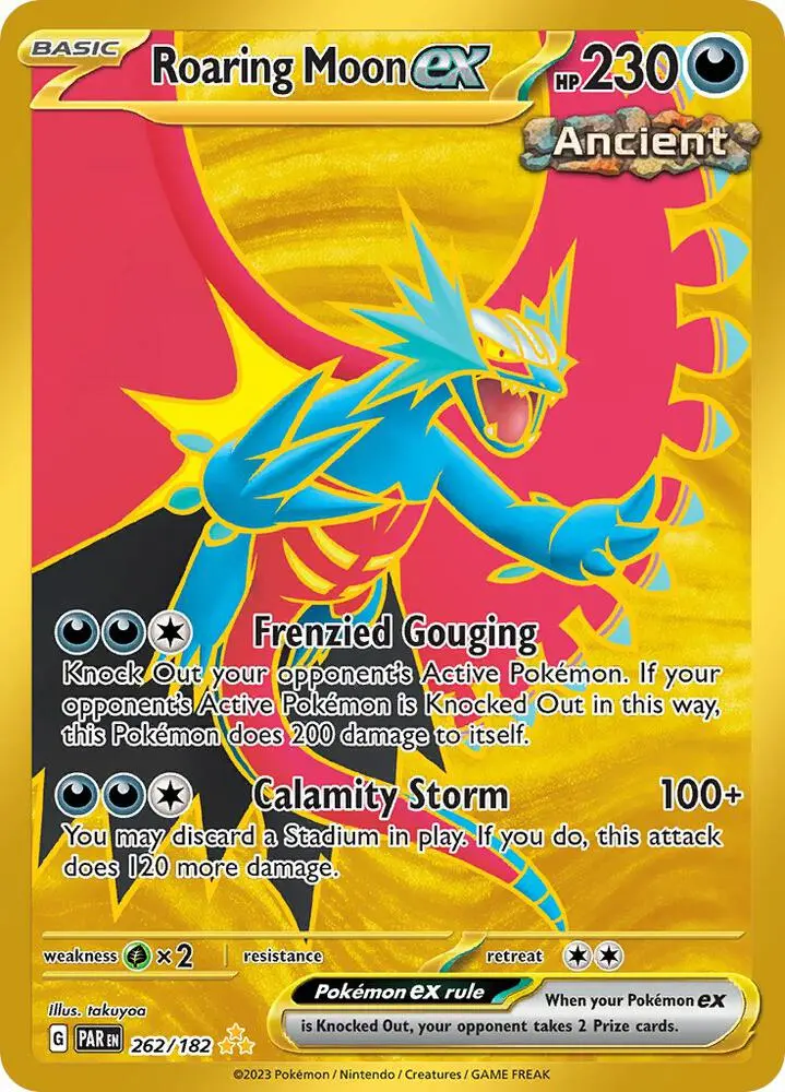 Roaring Moon ex, Paradox Rift 262/182