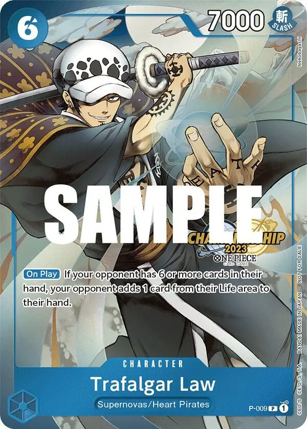 Trafalgar Law (CS 2023 Celebration Pack), One Piece Promotion Cards P-009