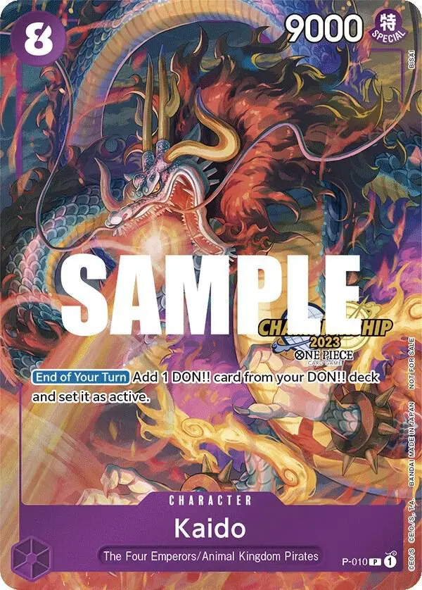 Kaido (CS 2023 Celebration Pack), One Piece Promotion Cards P-010