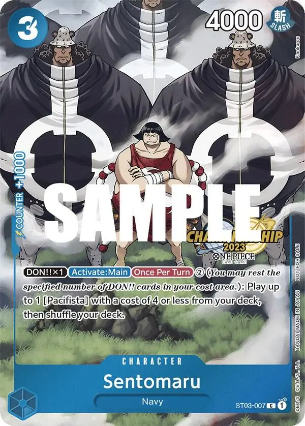 Sentomaru (CS 2023 Celebration Pack), One Piece Promotion Cards ST03-007