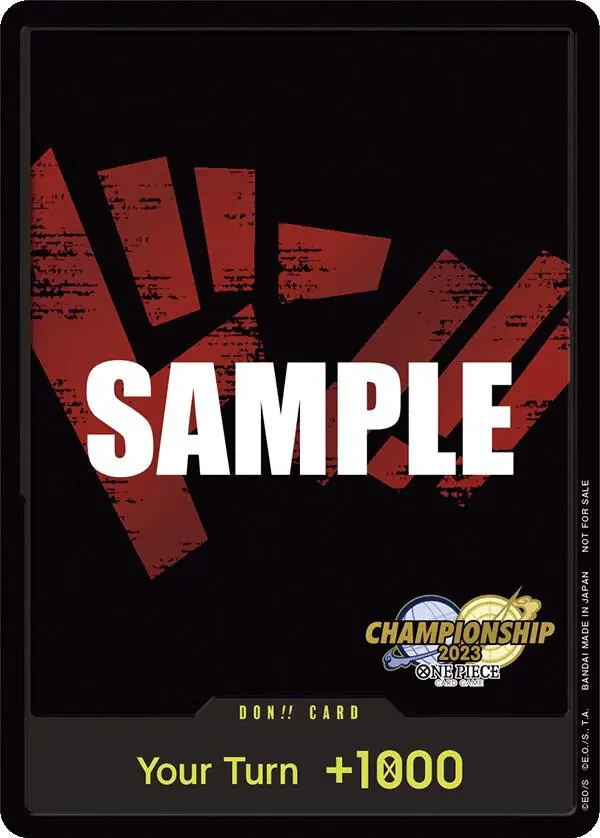 DON!! Card (CS 2023 Celebration Pack), One Piece Promotion Cards DON!!