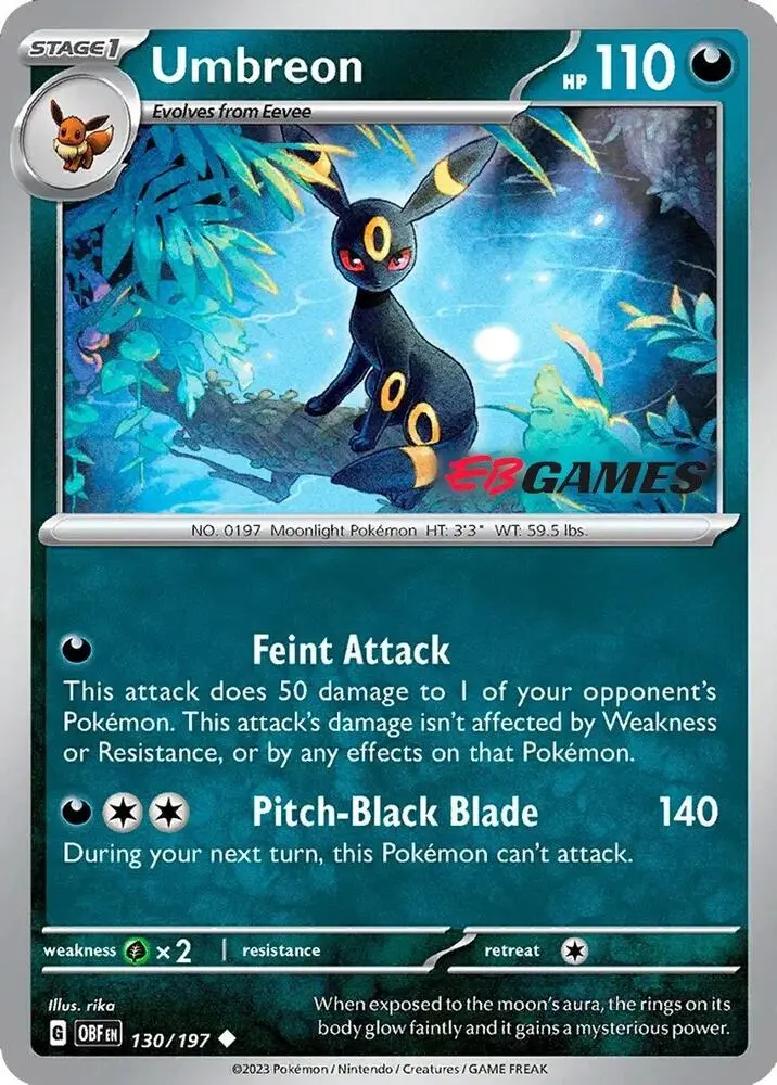 Umbreon, Miscellaneous Cards & Products 130/197