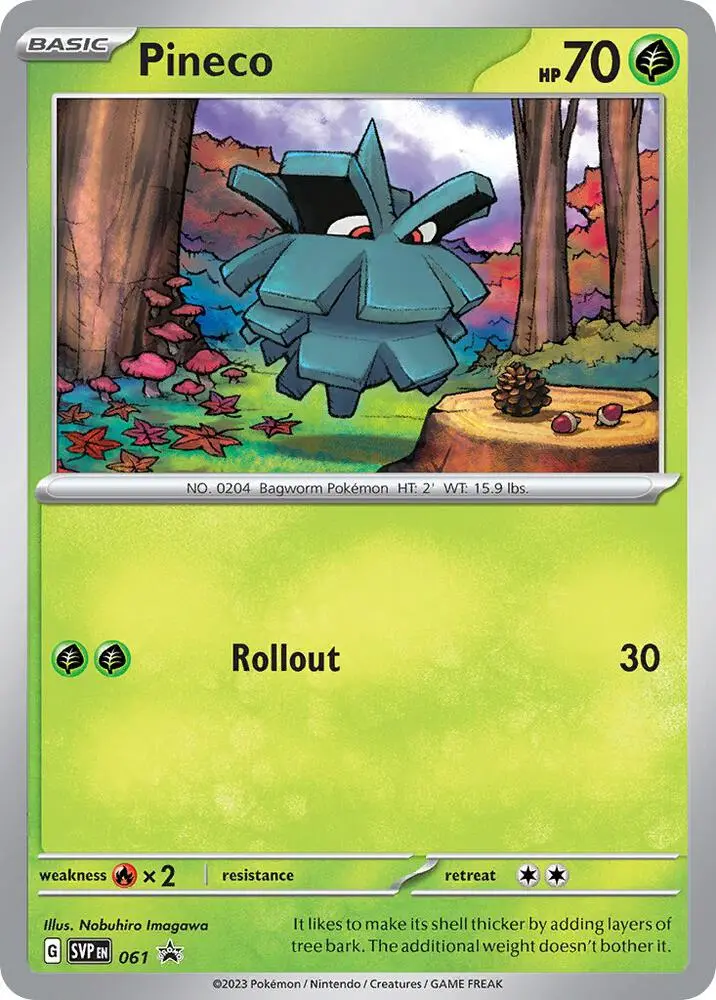 Pineco, SVP Black Star Promos 061/225