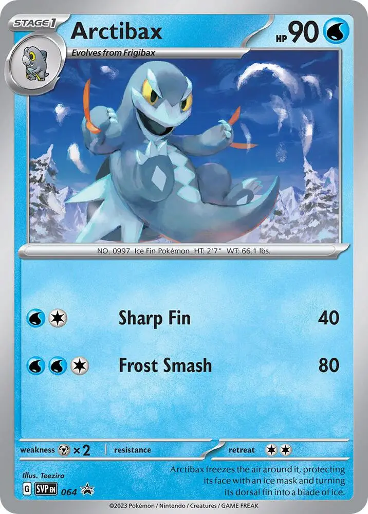 Arctibax, SVP Black Star Promos 064/225