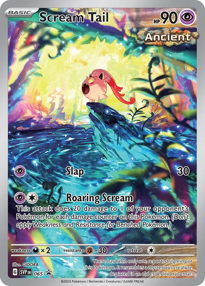 Scream Tail, SVP Black Star Promos 065/225