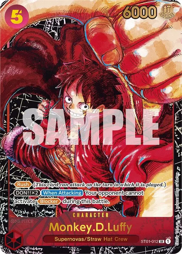Monkey.D.Luffy (Alt Art), Awakening of the New Era ST01-012