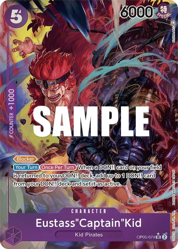 Eustass"Captain"Kid (Alt Art), Awakening of the New Era OP05-074