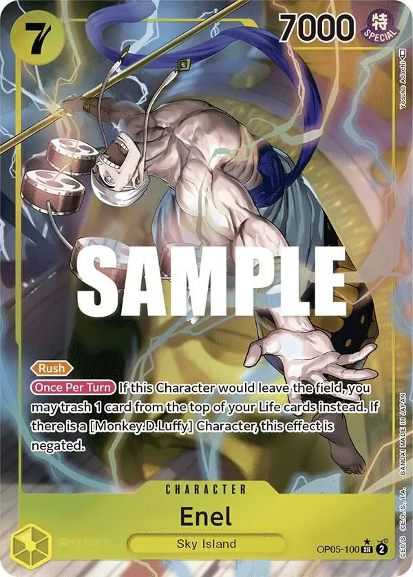 Enel (Alt Art), Awakening of the New Era OP05-100