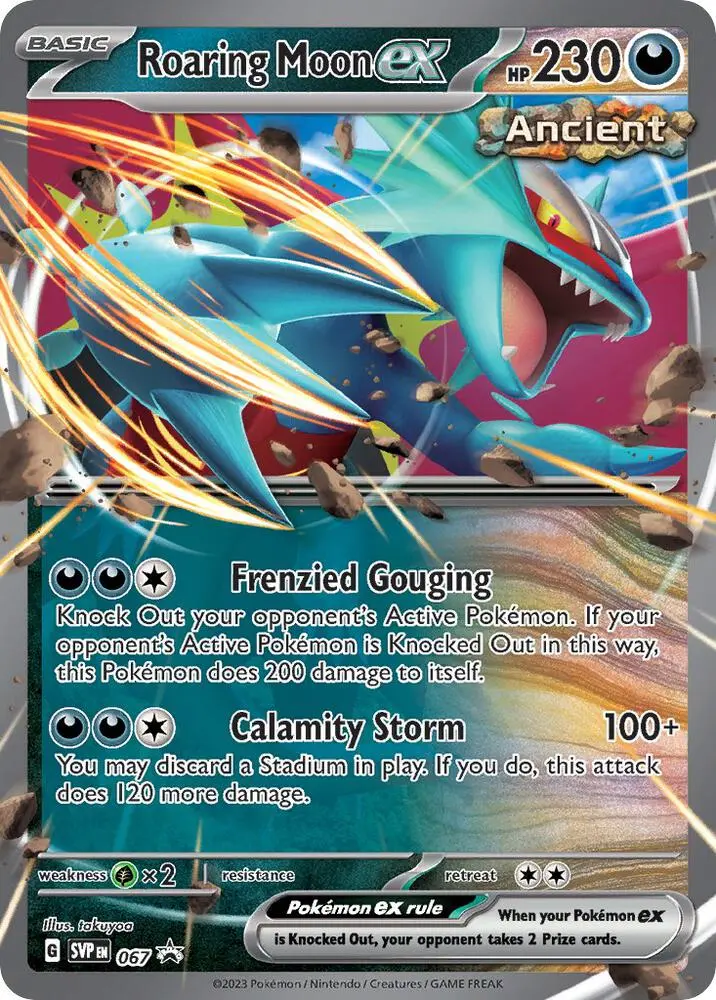 Roaring Moon ex, SVP Black Star Promos 067/225