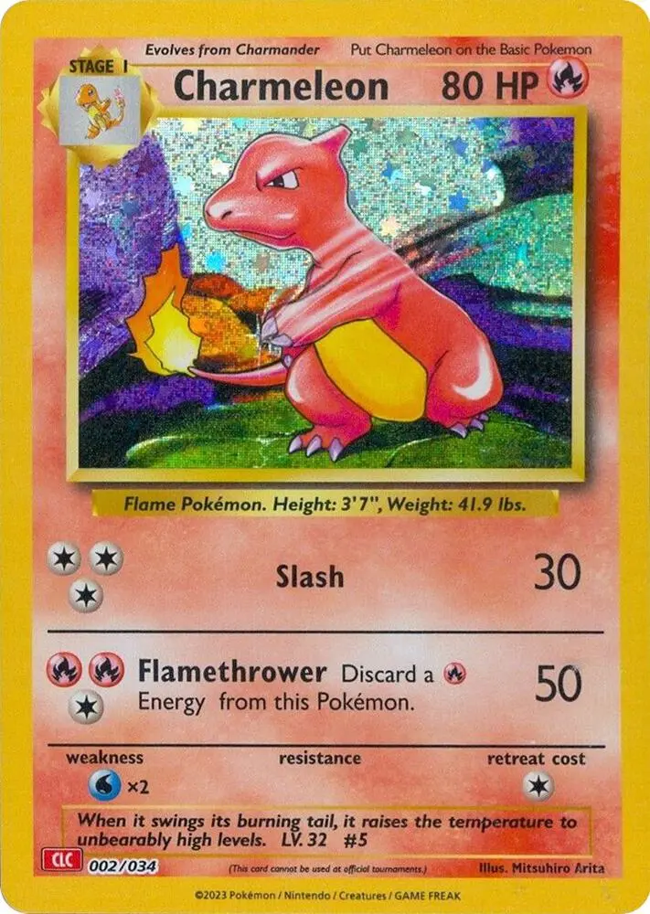 Charmeleon, Trading Card Game Classic 002/034