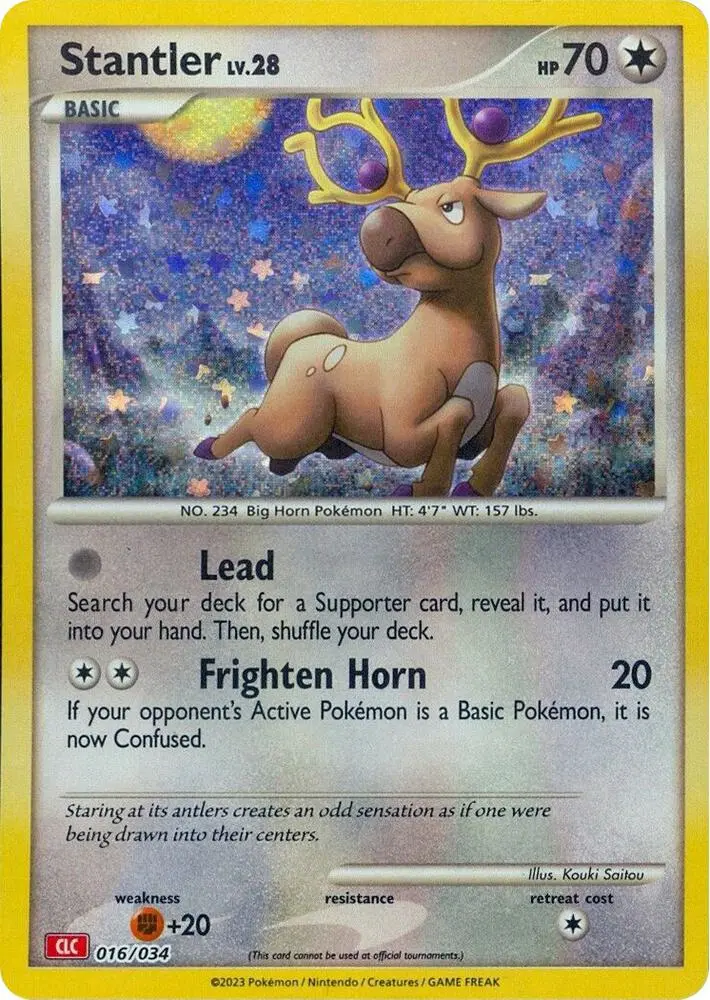 Stantler, Trading Card Game Classic 016/034