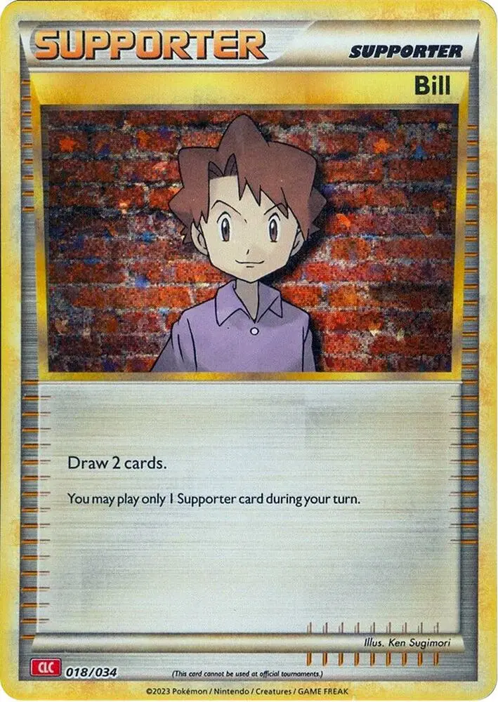Bill (CLV), Trading Card Game Classic 018/034