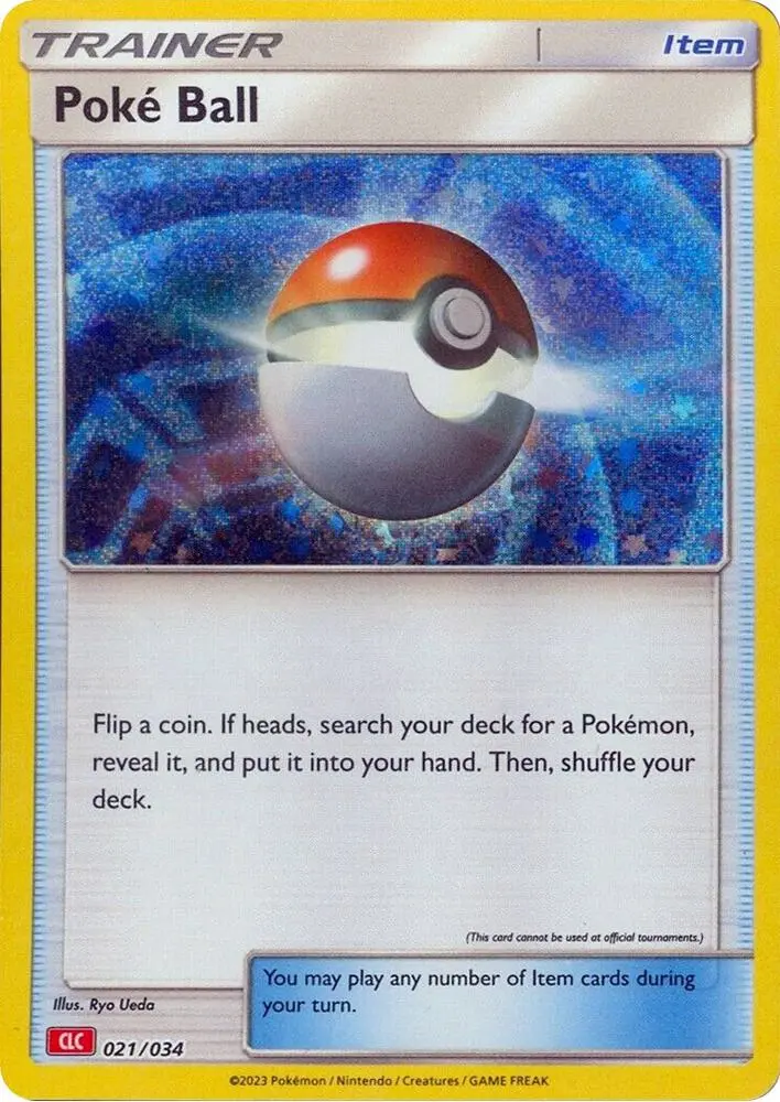Poke Ball (CLV), Trading Card Game Classic 021/034