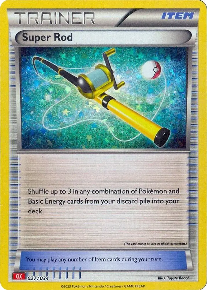 Super Rod (CLV), Trading Card Game Classic 028/034
