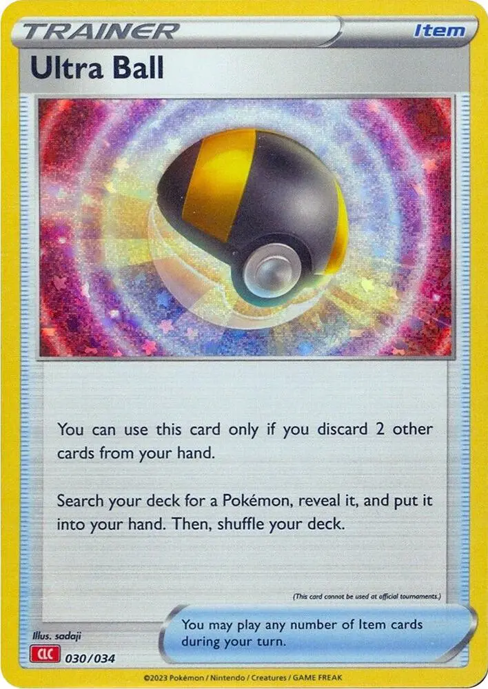 Ultra Ball (CLV), Trading Card Game Classic 030/034