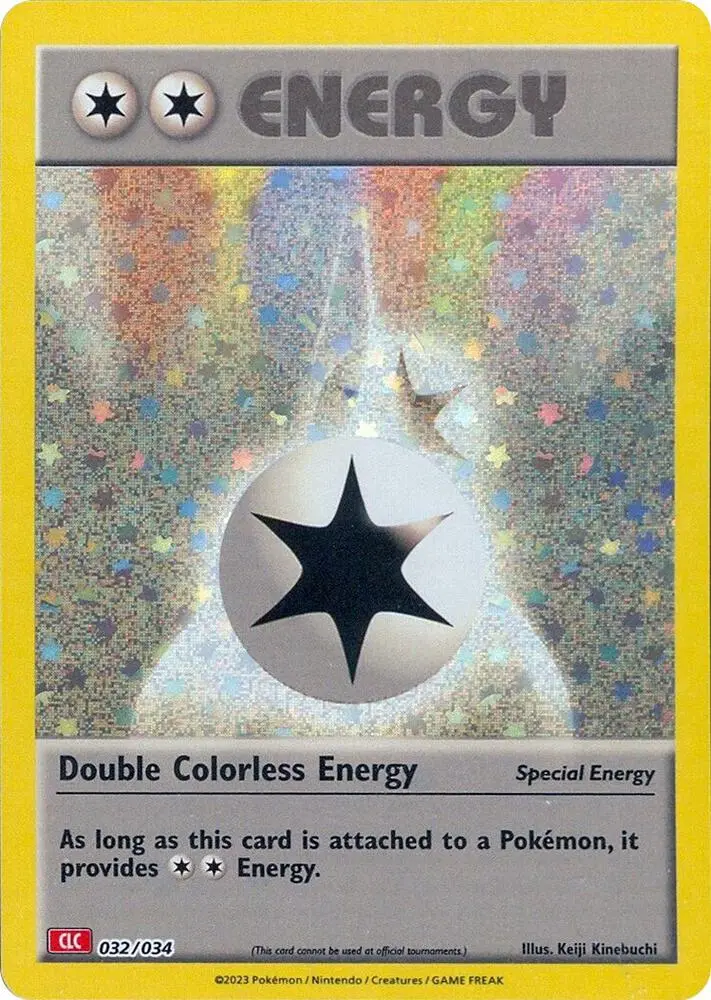 Double Colorless Energy (CLV), Trading Card Game Classic 032/034