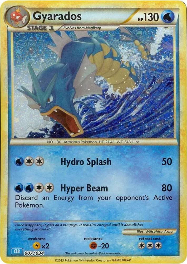 Gyarados, Trading Card Game Classic 007/034