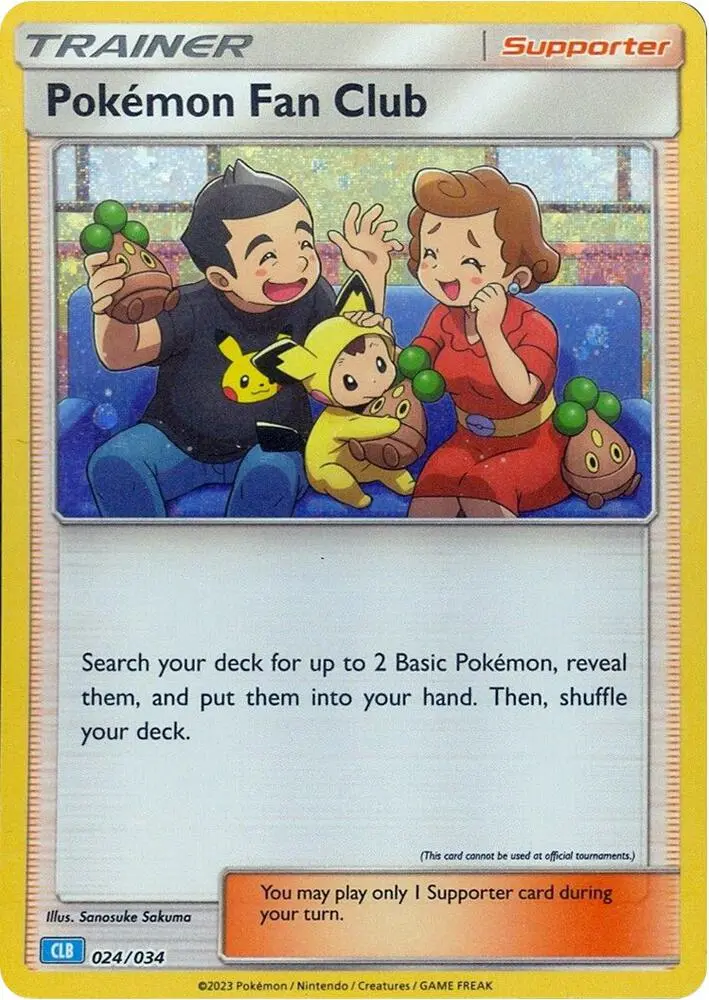 Pokemon Fan Club (CLB), Trading Card Game Classic 024/034