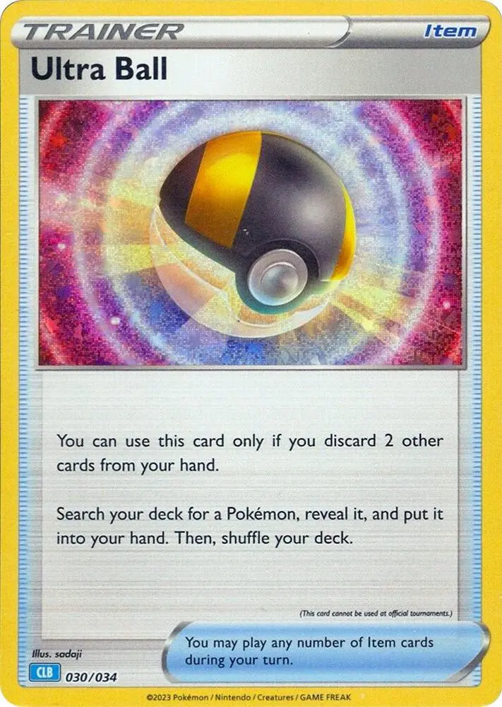 Ultra Ball (CLB), Trading Card Game Classic 030/034